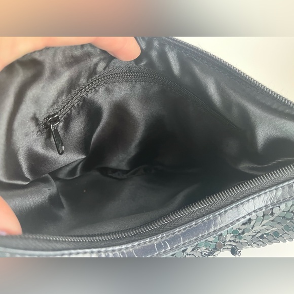 Bebe ruffled metal mesh mini bag - Picture 6 of 6